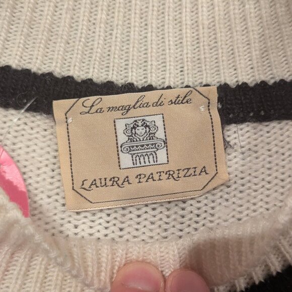 SOLD Vintage 80's Knitted Yorkshire Terrier Size M for Women - Picture 5 of 6